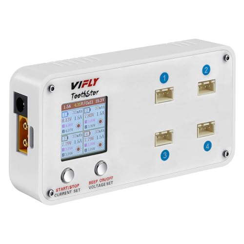 ToothStor 4-Port 2S LiPo Balance Charger with Storage Mode von VIFLY