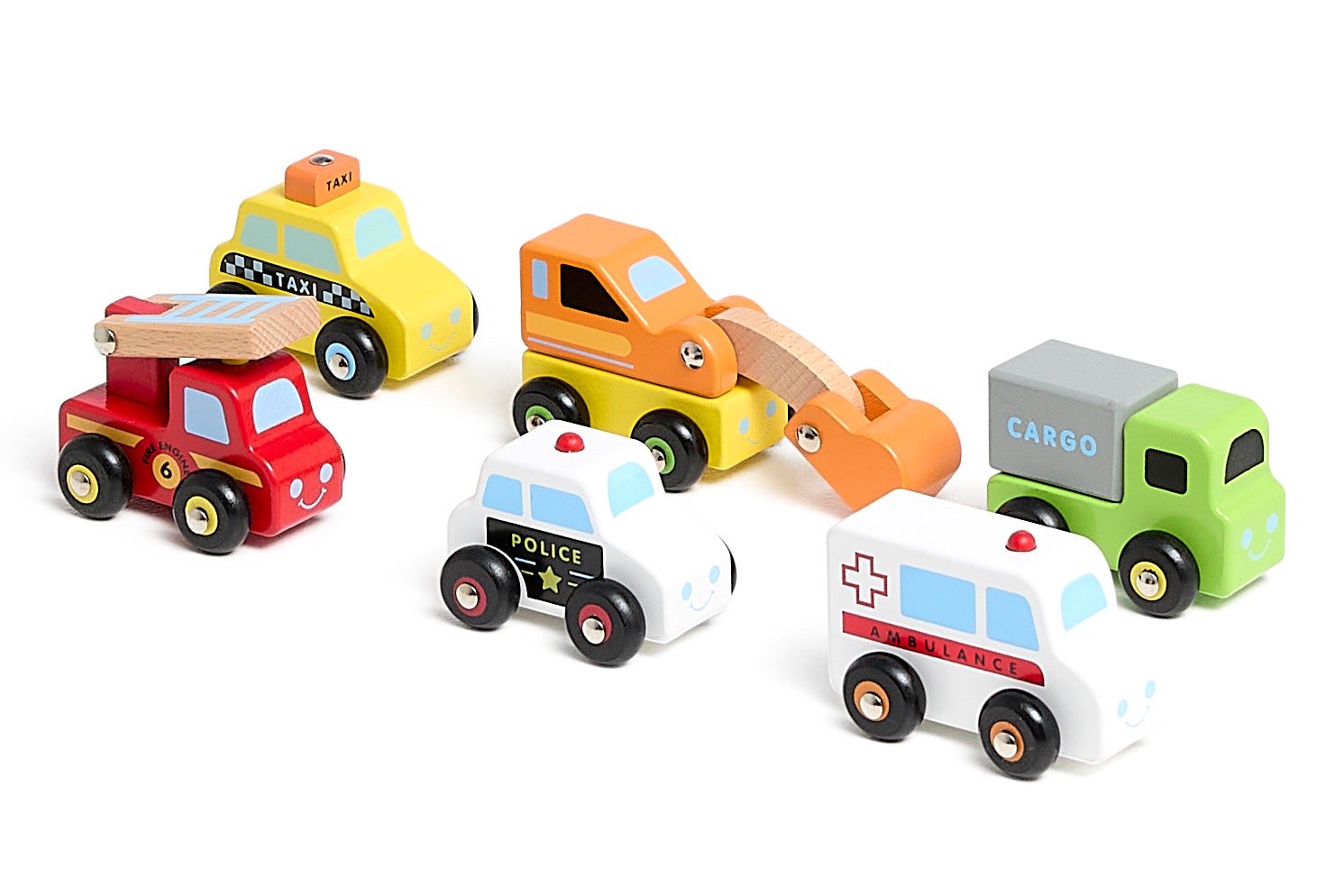 VIGA Mini Fahrzeug-Set 6 Teile VIGA Mini Fahrzeug-Set 6 Teile von VIGA