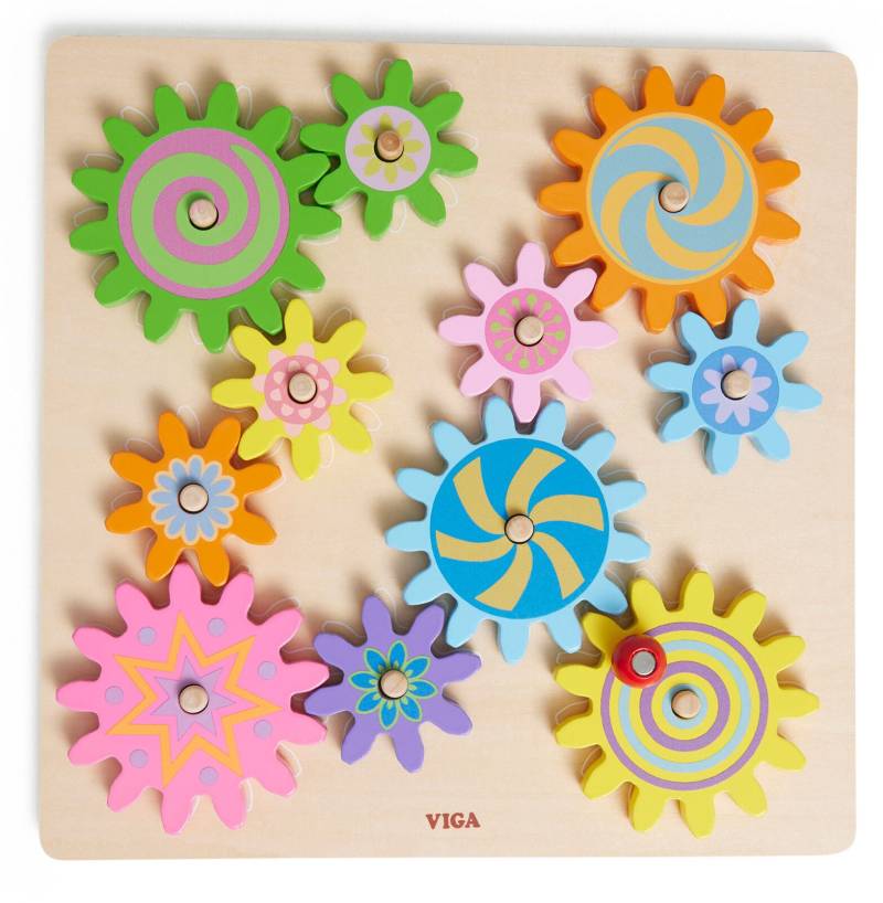 VIGA Puzzle Zahnrad FSC von VIGA