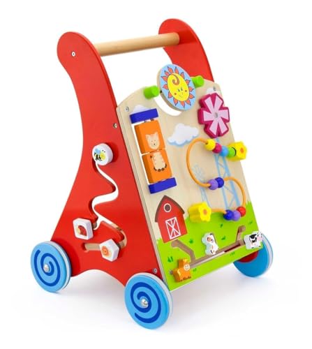 Viga Toys - Lauflernwagen - rot Viga Toys - Lauflernwagen - rot von VIGA
