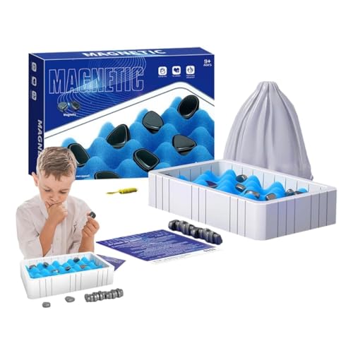 Magnetisches Schachspiel, Magnetisches Tabletop-Spiel, Magnetspiel, Puzzle, Magnetic Schachspiel - Spiel für Kinder & Erwachsene | MAGTACTIC von VIGOEXPRESS