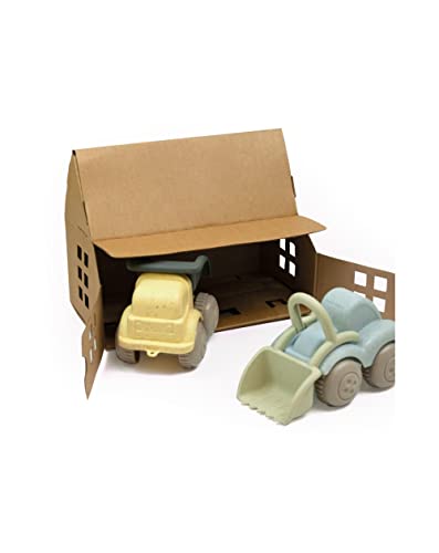 Viking Toys 20-89014 Hearts Tipper & Digger IN Garage - Box Viking Spielzeugautos und LKW, bunt von VIKINGTOYS