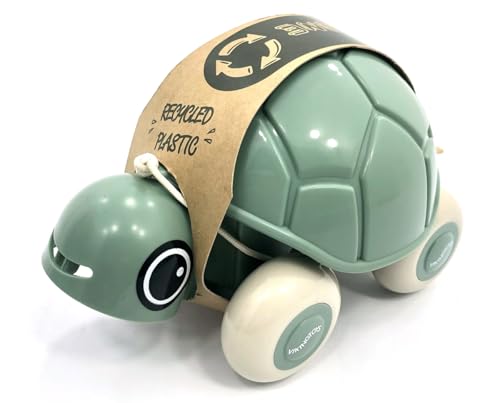 Viking Toys 5381330 Reline Nachzieh Schildkröte mit nickendem Kopf, Nachziehspielzeug ab 1 Jahr, Strandspielzeug für Kinder ab 12 Monaten Viking Toys 5381330 Reline Nachzieh Schildkröte mit nickendem Kopf, Nachziehspielzeug ab 1 Jahr, Strandspielzeug für Kinder ab 12 Monaten von VIKINGTOYS