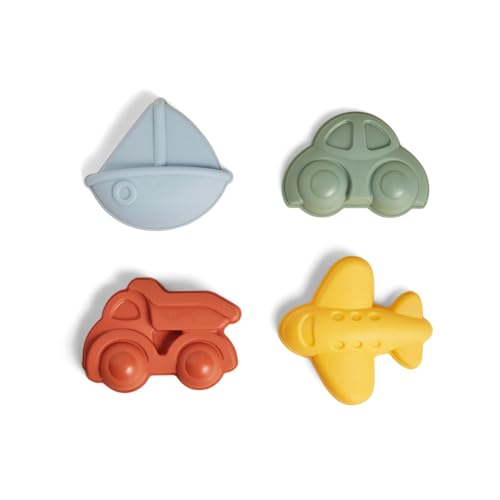 Viking Toys 5382035 Reline Sandförmchen-Set, Motiv: Fahrzeuge, 4-teilig, Sandformen für Sandkasten, Sandspielzeug für Kinder ab 12 Monaten Viking Toys 5382035 Reline Sandförmchen-Set, Motiv: Fahrzeuge, 4-teilig, Sandformen für Sandkasten, Sandspielzeug für Kinder ab 12 Monaten von VIKINGTOYS