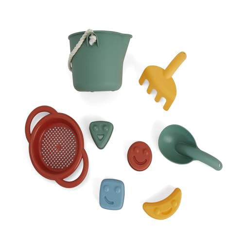 Viking Toys 5382041 Reline Sandspielzeug-Set, 8-teilig mit Eimer und Sieb, Strandspielzeug für Kinder ab 12 Monaten Viking Toys 5382041 Reline Sandspielzeug-Set, 8-teilig mit Eimer und Sieb, Strandspielzeug für Kinder ab 12 Monaten von VIKINGTOYS