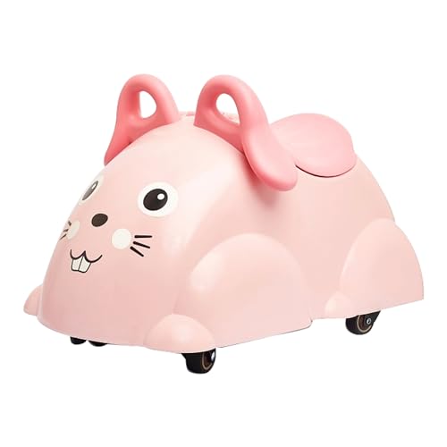 Viking Toys Rutscher Cute Rider Hase - ab 12 Monaten geeignet - bis 40kg belastbar - mit Rutschsicherung, Laderaum unter dem Sitz - inkl. 2 Mini Cute Riders von VIKINGTOYS