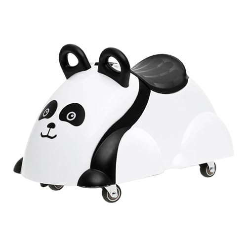 Viking Toys Rutscher Cute Rider Panda - ab 12 Monaten geeignet - bis 40kg belastbar - mit Rutschsicherung, Laderaum unter dem Sitz - inkl. 2 Mini Cute Riders von VIKINGTOYS