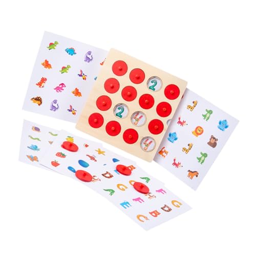 3 Sets Memory Schachtrainingsspielzeug Memory Trainingszubehör Memory Spiel Schachbrettzubehör Memory Trainingsspiel Kit Memory Papier VILLCASE von VILLCASE