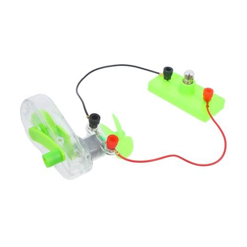 VILLCASE 1 Satz Handgenerator Encoder Handyhalterung Im Auto Bildschirm Rad Bausatz Pumpe Reiniger Telefon Reinigungsset Betrieben Zubehörkabel Motor Mini Leistung Luft Light Green Plastik von VILLCASE