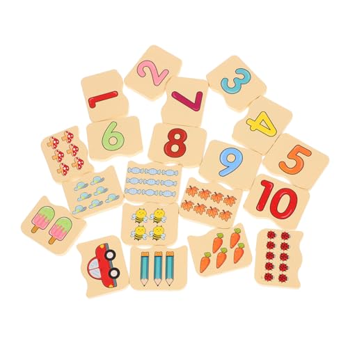 VILLCASE 1 Satz Pädagogisches Puzzle Für B Puzzle Für Kleinkinder Kleinkind Puzzles Puzzles Pädagogisches Kleinkind Passende Puzzles Puzzle Kinderspielzeug Aus Holz von VILLCASE