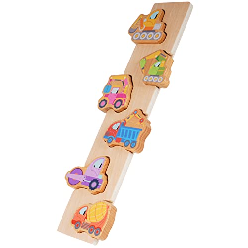 VILLCASE 1 Satz Rätsel Der Frühen Bildung Puzzles Aus Holz Kinderspielzeug Passendes Für Lernspielzeug Für Kleinkinder Passendes Board Für Kleinkind- Hölzern von VILLCASE