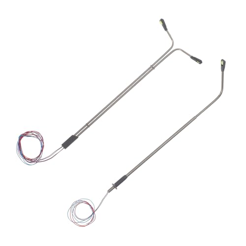 VILLCASE 4 Stück Maßstab Led-leuchtende Kompakte Straßenlaternen für Mikro-landschaften und Modelleisenbahn-dioramen Einfache Montage Langlebige Bauweise VILLCASE 4 Stück Maßstab Led-leuchtende Kompakte Straßenlaternen für Mikro-landschaften und Modelleisenbahn-dioramen Einfache Montage Langlebige Bauweise von VILLCASE