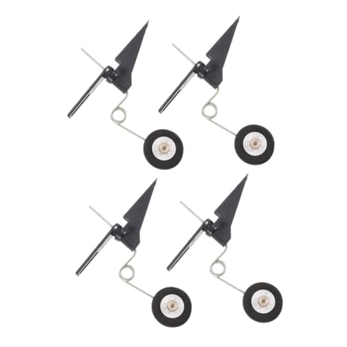VILLCASE 4 Stück Teiliges Rc Flugzeug Ersatzteilset Tail Wheel Undercarriage Leichte Modellflugzeug Landegestell Aufnahme Einfache Montage Kompatibel mit Rc Flugzeugen für Outdoor VILLCASE 4 Stück Teiliges Rc Flugzeug Ersatzteilset Tail Wheel Undercarriage Leichte Modellflugzeug Landegestell Aufnahme Einfache Montage Kompatibel mit Rc Flugzeugen für Outdoor von VILLCASE