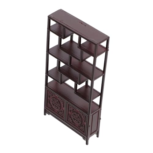 VILLCASE Chinesisches Möbelmodell Entzückende Mini-möbel Schöne Mini-hausdekoration Dekorative Mini-hausdekoration Miniaturmodelllandschaft Miniaturmöbel Miniaturspielzeug Brown Abs von VILLCASE