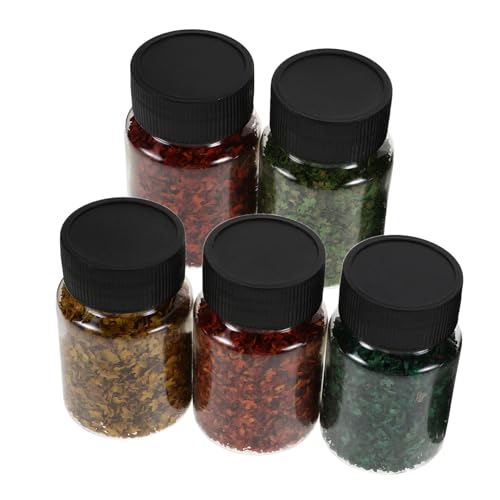 VILLCASE Flaschen Miniatur Herbstlaub und Laub Simulation für DIY Modellbahn Feengarten Landschaftsdekoration Farben pro Flasche Halloween Village Zubehör Modell Landschaftsmaterialien VILLCASE Flaschen Miniatur Herbstlaub und Laub Simulation für DIY Modellbahn Feengarten Landschaftsdekoration Farben pro Flasche Halloween Village Zubehör Modell Landschaftsmaterialien von VILLCASE