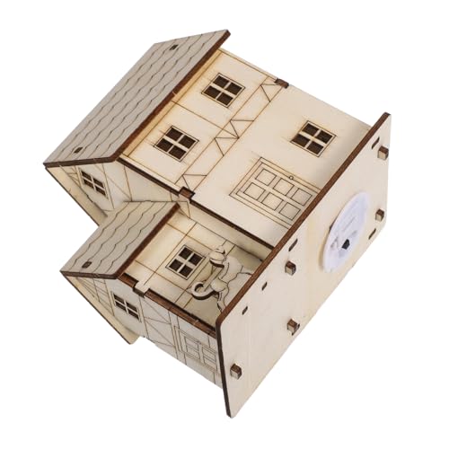 VILLCASE Holzbausatz Miniaturhaus mit Led-licht DIY Puzzle Holzvilla Set Naturbelassenes Holzmodell Edukatives Stem Bastelset für Erwachsene Detailliertes Cabin Design Räumliches Denkspiel VILLCASE Holzbausatz Miniaturhaus mit Led-licht DIY Puzzle Holzvilla Set Naturbelassenes Holzmodell Edukatives Stem Bastelset für Erwachsene Detailliertes Cabin Design Räumliches Denkspiel von VILLCASE