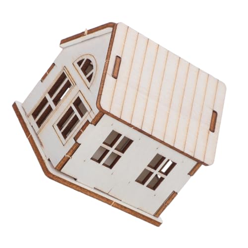 VILLCASE Holzhaus Modellbausatz ohne Kleben Detailliertes DIY Miniatur Haus aus Stabilem Holz Kreative Bastelaktivität für Erwachsene und Vielseitige Tischdekoration und Geschenkidee VILLCASE Holzhaus Modellbausatz ohne Kleben Detailliertes DIY Miniatur Haus aus Stabilem Holz Kreative Bastelaktivität für Erwachsene und Vielseitige Tischdekoration und Geschenkidee von VILLCASE