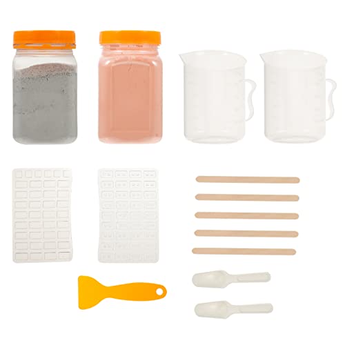 VILLFUL 1 Satz Ziegelform-Set bastel Set für Kinder bausteine für Kinder Zubehör für die Ziegelherstellung sandtisch zubehör selber Machen Miniatursachen Kunsthandwerk DIY Miniatur Stein von VILLFUL