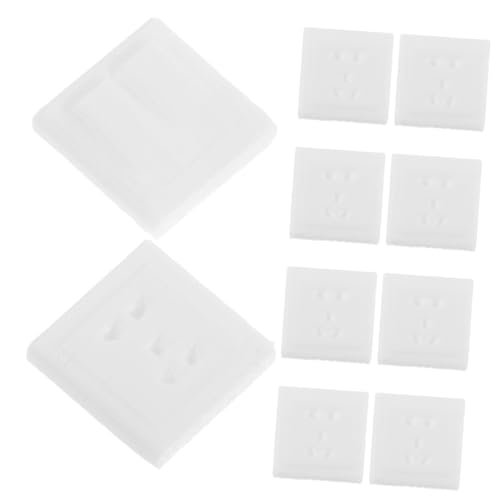 VILLFUL 10 Sätze Teiliges Miniatur-hausmodell Realistischen Schaltern und Steckdosen Detailreiches DIY Puppenhaus-zubehör für Sammler und Platzsparend und Dekorativ für Kreative VILLFUL 10 Sätze Teiliges Miniatur-hausmodell Realistischen Schaltern und Steckdosen Detailreiches DIY Puppenhaus-zubehör für Sammler und Platzsparend und Dekorativ für Kreative von VILLFUL