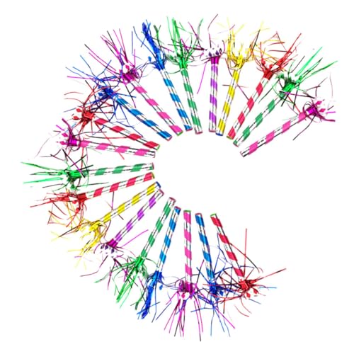 VILLFUL 20 Stück Teiliges Party Blasrohr Bunte Tröten und Noisemaker Laute Partygeräusche für Geburtstage Feiern und Festivals Sicher und Wiederverwendbar zum Anfeuern und Machen VILLFUL 20 Stück Teiliges Party Blasrohr Bunte Tröten und Noisemaker Laute Partygeräusche für Geburtstage Feiern und Festivals Sicher und Wiederverwendbar zum Anfeuern und Machen von VILLFUL