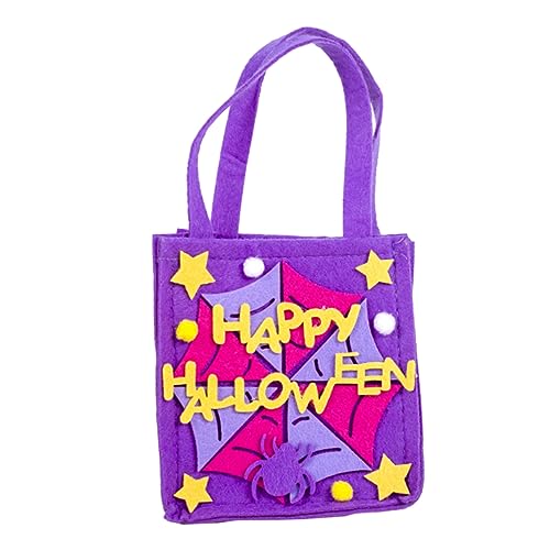 VILLFUL 3 Stück Boxen Aus Für Süßigkeiten Aufbewahrungstasche Aus Halloween Goodie Bag Kürbiskorb Tragetasche Halloween Partyzubehör Süßigkeitenbehälter Halloween Eimer von VILLFUL