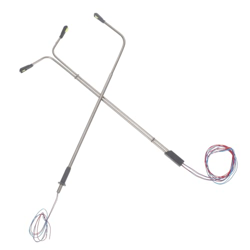 VILLFUL 4 Stück Maßstab LED Leuchtende Mini Straßenlaternen für Modellbau Urban Landschaft Gestaltung Einfache Montage Vielseitig für Desktop und Modelle VILLFUL 4 Stück Maßstab LED Leuchtende Mini Straßenlaternen für Modellbau Urban Landschaft Gestaltung Einfache Montage Vielseitig für Desktop und Modelle von VILLFUL