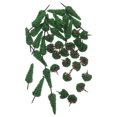 VILLFUL 40 Stück Teiliges Miniatur Landschaftsbäume Realistische Kunststoffbäume für Modelleisenbahn Puppenhaus und Sandtisch Detailgetreue Vielseitige Gestaltung für Dioramen und VILLFUL 40 Stück Teiliges Miniatur Landschaftsbäume Realistische Kunststoffbäume für Modelleisenbahn Puppenhaus und Sandtisch Detailgetreue Vielseitige Gestaltung für Dioramen und von VILLFUL