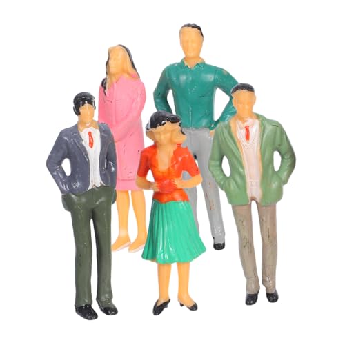 VILLFUL 5 Stück Maßstabsfiguren Menschen Bunte Miniatur Arbeiter Touristen Robuste Kunststoffmodelle für Modelleisenbahn Dioramen Puppenhäuser Architektur Stadtplanungsprojekte VILLFUL 5 Stück Maßstabsfiguren Menschen Bunte Miniatur Arbeiter Touristen Robuste Kunststoffmodelle für Modelleisenbahn Dioramen Puppenhäuser Architektur Stadtplanungsprojekte von VILLFUL