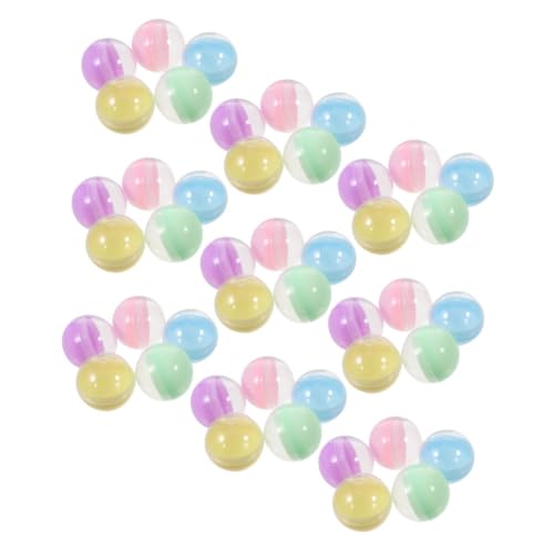 VILLFUL 50 Stück Halbtransparente Macaron-farbige Kunststoffkapseln Nachfüllbare Spielkapseln für Automatenspiele DIY Bastelbehälter Große Kapazität für Kleine Spielzeuge und Süßigkeiten VILLFUL 50 Stück Halbtransparente Macaron-farbige Kunststoffkapseln Nachfüllbare Spielkapseln für Automatenspiele DIY Bastelbehälter Große Kapazität für Kleine Spielzeuge und Süßigkeiten von VILLFUL