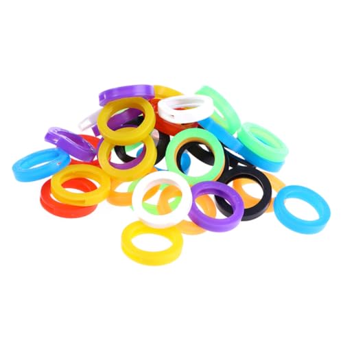 VILLFUL 50 Stück Teiliges Silikon Schlüsselkappen Elastische Bunte Schlüsselhüllen Schmutzabweisende Key Caps zur Schnellen Schlüsselidentifikation Langlebig und Flexibel VILLFUL 50 Stück Teiliges Silikon Schlüsselkappen Elastische Bunte Schlüsselhüllen Schmutzabweisende Key Caps zur Schnellen Schlüsselidentifikation Langlebig und Flexibel von VILLFUL