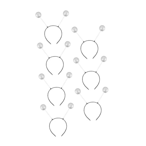 VILLFUL 7 Stück Teiliges Silbernes Haarreif Glänzenden Schaumstoffbällen Einzigartiger Haarschmuck für Mädchen und Frauen für Festival Karnevals Kostümpartys VILLFUL 7 Stück Teiliges Silbernes Haarreif Glänzenden Schaumstoffbällen Einzigartiger Haarschmuck für Mädchen und Frauen für Festival Karnevals Kostümpartys von VILLFUL