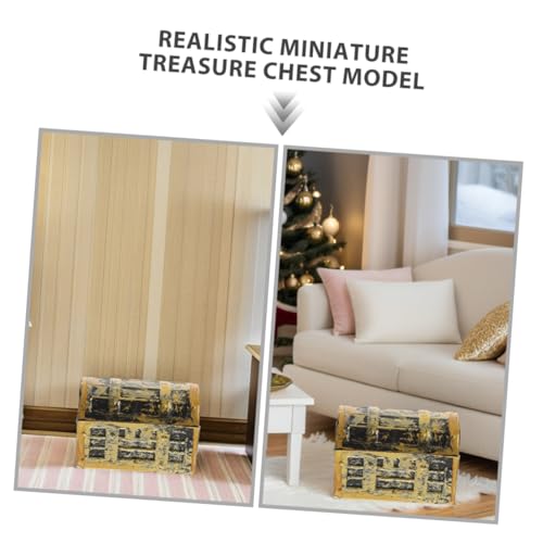 VILLFUL 8 Stück Miniatur Piratenschatzkiste Vintage Schatztruhe aus Robustem Kunststoff Tragbare Mini Schatzbox für Halloween Geburtstags und Weihnachtsdeko Einzigartiges Party Mittelstück VILLFUL 8 Stück Miniatur Piratenschatzkiste Vintage Schatztruhe aus Robustem Kunststoff Tragbare Mini Schatzbox für Halloween Geburtstags und Weihnachtsdeko Einzigartiges Party Mittelstück von VILLFUL
