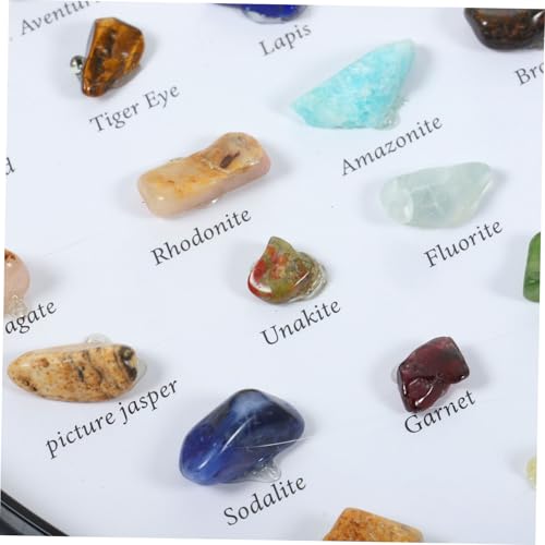 VILLFUL Natürliche Mineralsteine Unregelmäßige Polierte Dekosteine Für Schreibtischdekoration Geologische Proben Sammlung Und Fotorequisiten VILLFUL Natürliche Mineralsteine Unregelmäßige Polierte Dekosteine Für Schreibtischdekoration Geologische Proben Sammlung Und Fotorequisiten von VILLFUL