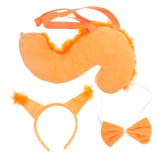 VILLFUL Süßes Eichhörnchen Ohr Stirnband mit Schleife Flauschig Weiches Haaraccessoire Tierisches Cosplay Kostümzubehör für Karneval Party und Rollenspiele Teiliges Plüsch Headband VILLFUL Süßes Eichhörnchen Ohr Stirnband mit Schleife Flauschig Weiches Haaraccessoire Tierisches Cosplay Kostümzubehör für Karneval Party und Rollenspiele Teiliges Plüsch Headband von VILLFUL