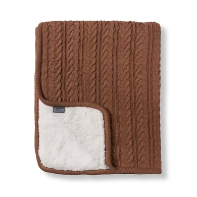 VINTER&BLOOM Kuscheldecke Cuddly Nougat von VINTER&BLOOM