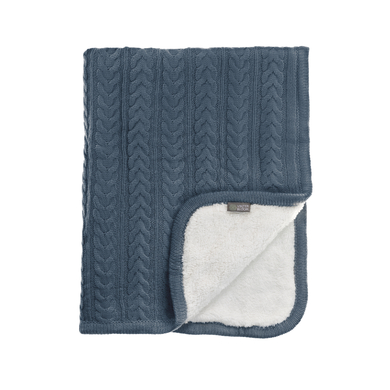 VINTER&BLOOM Kuscheldecke Cuddly Storm Blue von VINTER&BLOOM