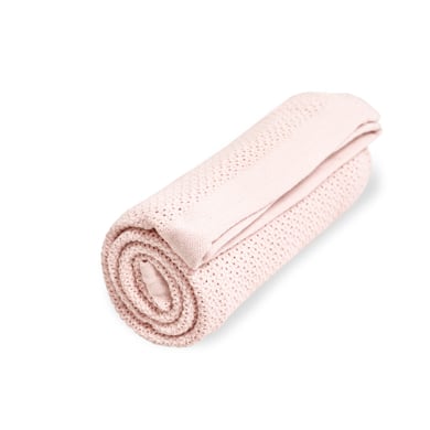 VINTER&BLOOM Kuscheldecke Soft Grid Baby Pink von VINTER&BLOOM