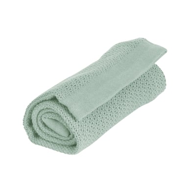 VINTER&BLOOM Kuscheldecke Soft Grid Sage Green von VINTER&BLOOM