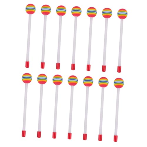 VINTORKY 14 Stück Teiliges Schlagzeug mit Bunten Eva Schlägeln Weiche Köpfe Kindgerechte Lutscherform Leicht und Sicher Geeignet für Xylophon Schlaginstrumente Musikunterricht und VINTORKY 14 Stück Teiliges Schlagzeug mit Bunten Eva Schlägeln Weiche Köpfe Kindgerechte Lutscherform Leicht und Sicher Geeignet für Xylophon Schlaginstrumente Musikunterricht und von VINTORKY