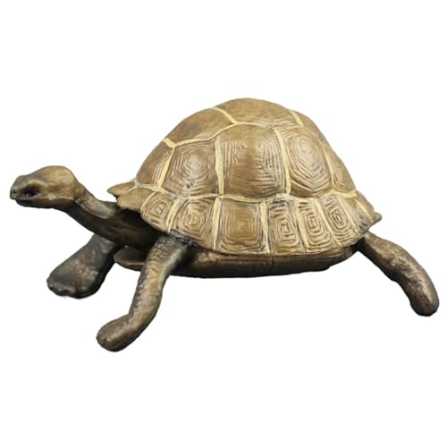 VINTORKY Dekorative Schildkröte Aus Realistisches Tortoise Modell Für Garten Und Wohnbereich Spielzeugfigur Für Tierfigur Für Deko Und Sammler Ca von VINTORKY