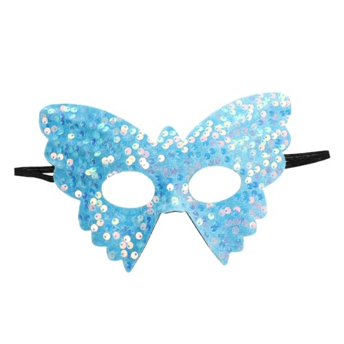 VINTORKY Elegante Schmetterling-maskerade-maske Für Frauen, Pailletten-halbgesichtsmaske Für Halloween, Cosplay-partys Und Karnevalsdekorationen, Funkelndes Kostümzubehör von VINTORKY