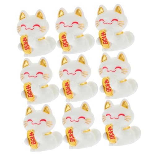 VINTORKY 10stücke Glückskatze Figuren Kawaii Landschaftsdeko Für Garten Auto Und Tischdekoration Realistische Katzenornamente Für Kleine Räume Und Puppenhäuser VINTORKY 10stücke Glückskatze Figuren Kawaii Landschaftsdeko Für Garten Auto Und Tischdekoration Realistische Katzenornamente Für Kleine Räume Und Puppenhäuser von VINTORKY