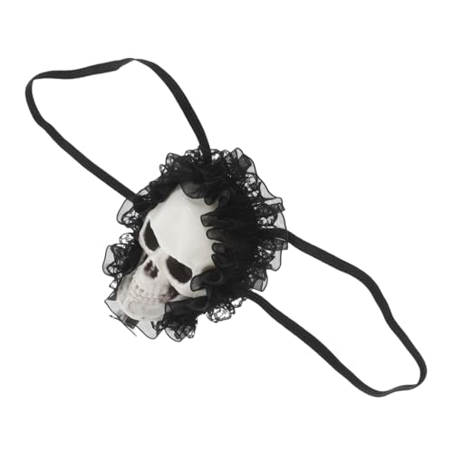 VINTORKY halloween augenmaske Punk Augenmaske Schmuck Augenmaske Bequeme Augenmaske Punk Augenpatch Gothic Augenklappe -Augenklappe Partyzubehör Plastik Black von VINTORKY