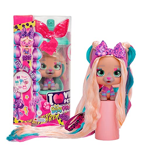 VIP PETS Bow Power Kim S6 | Puppe zum Sammeln im angesagten Urban-Look, mit langen Haaren zum stylen und dekorieren - Spielzeug und Geschenk für Mädchen und Jungen ab 3 Jahren von VIP PETS