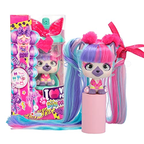 VIP PETS Bow Power Natty S6 | Puppe zum Sammeln im angesagten Urban-Look, mit langen Haaren zum stylen und dekorieren - Spielzeug und Geschenk für Mädchen und Jungen ab 3 Jahren von VIP PETS