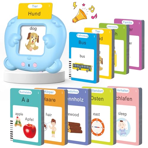 Sprechende Lernkarten Kinderspielzeug 255 Blätter 510 Wörter Ab 2 3 4 5 6 Jahre Lernspiele Für Autismus Lernspielzeug Deutsch Lernen Für Kinder Vorschulkinder Geschenk Für Jungen Mädchen 2-4 Jahre Sprechende Lernkarten Kinderspielzeug 255 Blätter 510 Wörter Ab 2 3 4 5 6 Jahre Lernspiele Für Autismus Lernspielzeug Deutsch Lernen Für Kinder Vorschulkinder Geschenk Für Jungen Mädchen 2-4 Jahre von VISATOR