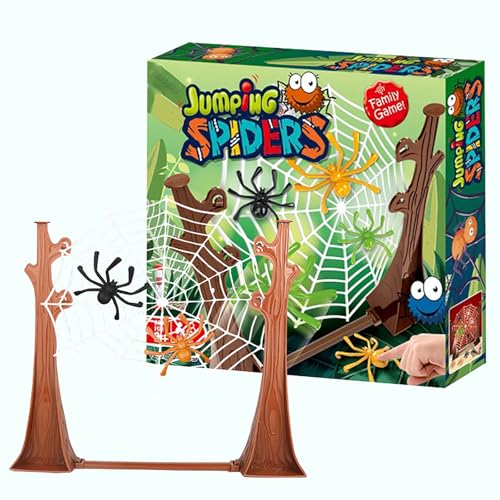 Spinnenspielzeug, Familienspiele, Kinderpuzzle, Hüpfspiel, interaktive Spielsets für Jungen und Mädchen von VISIOLEX