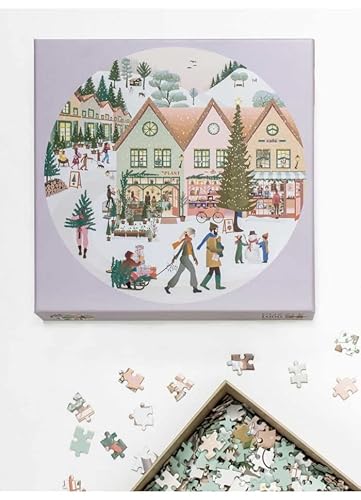 White Christmas Puzzle 1000 Teile von VISSEVASSE