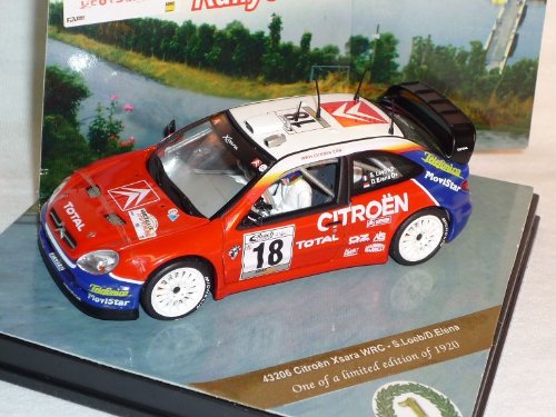 VITESSE Citroen Xsara WRC Rally Loeb Elena 2003 Deutschland 1/43 Modell Auto Modellauto Sonderangebot von VITESSE