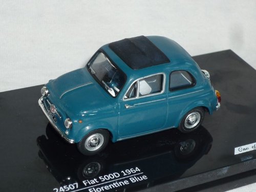 VITESSE FIAT 500F 500 F 1964 Blau 1/43 Modell Auto Modellauto von VITESSE